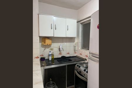 Cozinha de apartamento para alugar com 1 quarto, 32m² em Aviação, Praia Grande