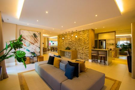 Apartamento à venda com 79m², 2 quartos e 2 vagasÁrea comum - Salão de festas