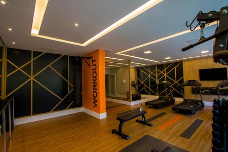 Apartamento à venda com 79m², 2 quartos e 2 vagasÁrea comum - Academia