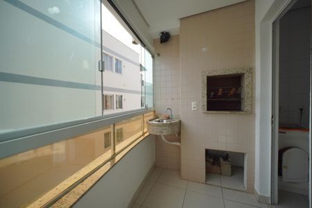 Varanda e Churrasqueira de apartamento para alugar com 1 quarto, 50m² em Ingleses do Rio Vermelho, Florianópolis