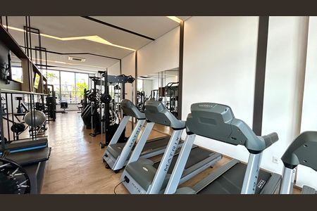 Studio para alugar com 29m², 1 quarto e sem vaga Studio para alugar com 29m², 1 quarto e sem vagaÁrea comum - Academia