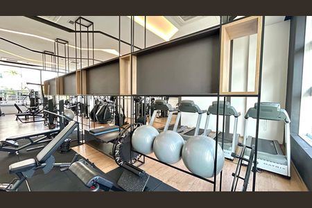 Studio para alugar com 29m², 1 quarto e sem vaga Studio para alugar com 29m², 1 quarto e sem vagaÁrea comum - Academia