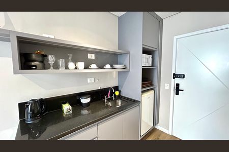 Studio para alugar com 29m², 1 quarto e sem vaga Studio para alugar com 29m², 1 quarto e sem vagaCozinha