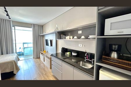 Studio para alugar com 29m², 1 quarto e sem vaga Studio para alugar com 29m², 1 quarto e sem vagaCozinha