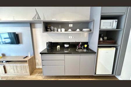 Studio para alugar com 29m², 1 quarto e sem vaga Studio para alugar com 29m², 1 quarto e sem vagaCozinha