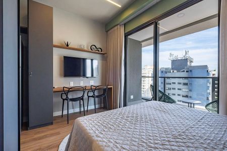 Studio de kitnet/studio para alugar com 1 quarto, 27m² em Pinheiros, São Paulo