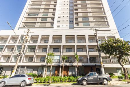 Studio para alugar com 30m², 1 quarto e sem vaga Studio para alugar com 30m², 1 quarto e sem vagaFachada