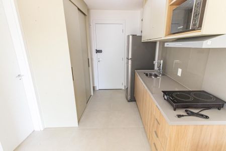 Studio para alugar com 30m², 1 quarto e sem vaga Studio para alugar com 30m², 1 quarto e sem vagaCozinha