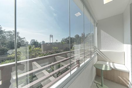 Varanda de kitnet/studio à venda com 1 quarto, 27m² em Santo Amaro, São Paulo
