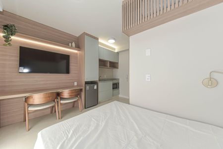 Studio à venda com 27m², 1 quarto e sem vaga Studio à venda com 27m², 1 quarto e sem vagaQuarto
