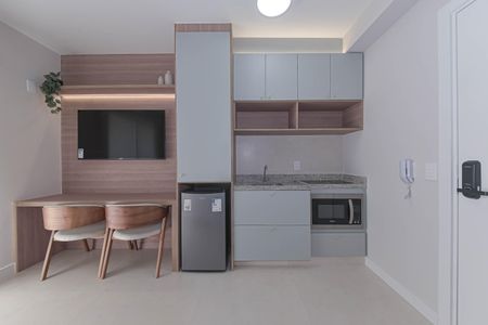 Studio à venda com 27m², 1 quarto e sem vaga Studio à venda com 27m², 1 quarto e sem vagaCozinha