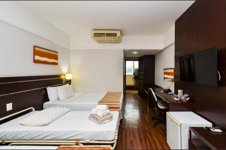 Suíte de kitnet/studio à venda com 1 quarto, 50m² em Serra, Belo Horizonte