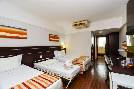 Suíte de kitnet/studio à venda com 1 quarto, 50m² em Serra, Belo Horizonte