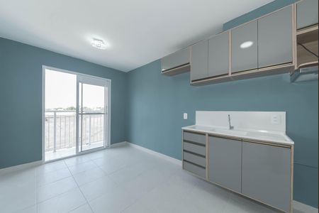 Sala - Cozinha Integrada de apartamento para alugar com 2 quartos, 38m² em Socorro, São Paulo