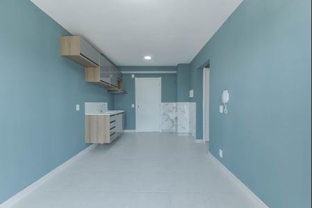 Sala - Cozinha Integrada de apartamento para alugar com 2 quartos, 38m² em Socorro, São Paulo