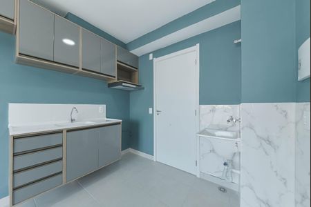Sala - Cozinha Integrada de apartamento para alugar com 2 quartos, 38m² em Socorro, São Paulo