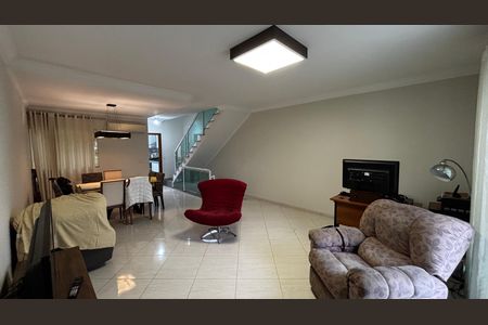 Sala - Sala de Jantar de casa à venda com 3 quartos, 180m² em Vila Alzira, Santo André