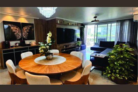 Sala de apartamento à venda com 3 quartos, 115m² em Barra Olímpica, Rio de Janeiro