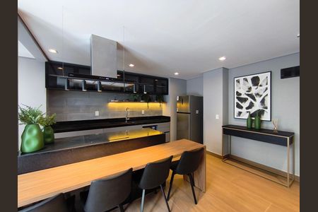 Studio para alugar com 26m², 1 quarto e sem vagaÁrea Gourmet
