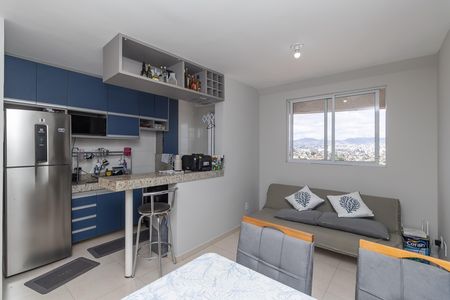 Apartamento à venda com 45m², 2 quartos e 2 vagasSala