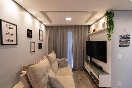 Sala e Cozinha de apartamento à venda com 2 quartos, 45m² em Jardim Norma, São Paulo