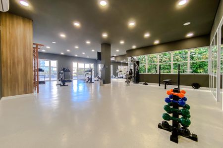 Studio para alugar com 29m², 1 quarto e sem vagaÁrea comum - Academia