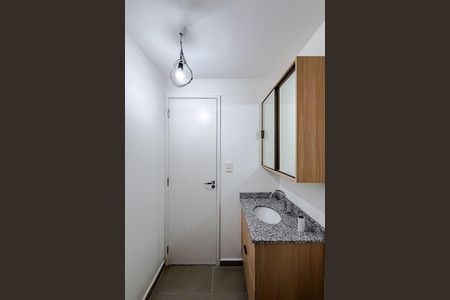 Studio para alugar com 29m², 1 quarto e sem vaga Studio para alugar com 29m², 1 quarto e sem vagaBanheiro