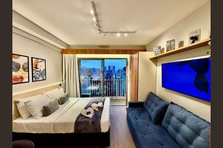 Apartamento à venda com 24m², 1 quarto e sem vaga