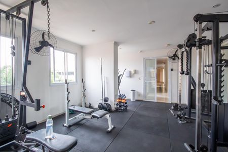Apartamento à venda com 47m², 2 quartos e 1 vaga Apartamento à venda com 47m², 2 quartos e 1 vagaÁrea comum - Academia
