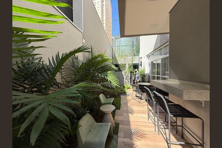 Área comum - Churrasqueira de kitnet/studio para alugar com 1 quarto, 31m² em Vila Buarque, São Paulo