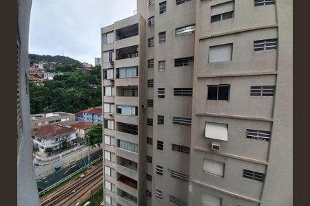 Vista de apartamento para alugar com 1 quarto, 34m² em Itararé, Santos