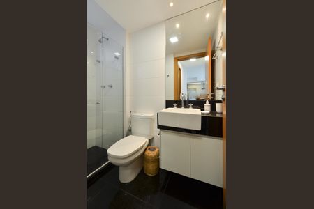 Apartamento para alugar com 65m², 2 quartos e 2 vagas Apartamento para alugar com 65m², 2 quartos e 2 vagasBanheiro social