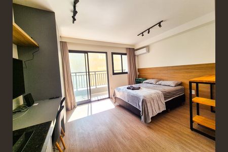 Studio para alugar com 26m², 1 quarto e sem vaga Studio para alugar com 26m², 1 quarto e sem vagaSala/Quarto