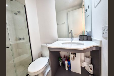 Studio para alugar com 26m², 1 quarto e sem vaga Studio para alugar com 26m², 1 quarto e sem vagaBanheiro