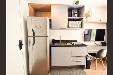 Studio para alugar com 26m², 1 quarto e sem vaga Studio para alugar com 26m², 1 quarto e sem vagaCozinha