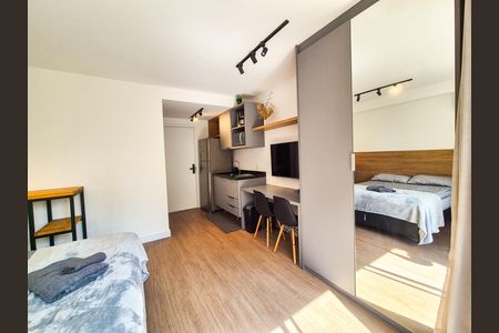 Studio para alugar com 26m², 1 quarto e sem vaga Studio para alugar com 26m², 1 quarto e sem vagaCozinha