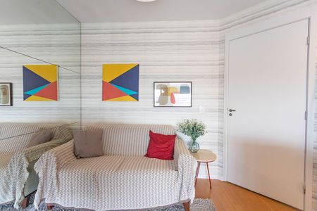 Sala  de apartamento à venda com 2 quartos, 43m² em Conceição, Diadema