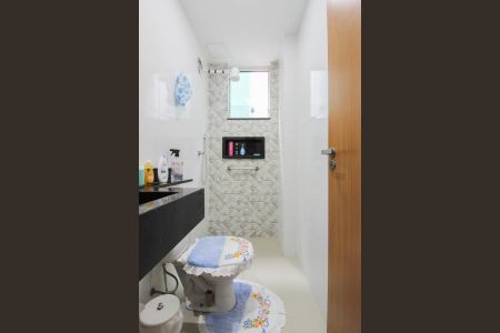 Banheiro da Suíte de apartamento à venda com 2 quartos, 157m² em Santa Monica, Belo Horizonte