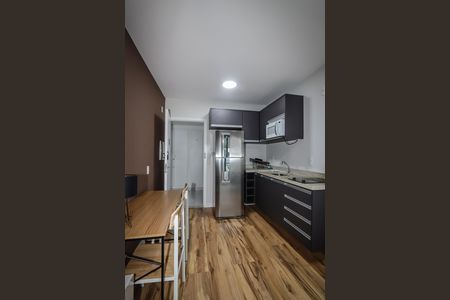 Studio para alugar com 35m², 1 quarto e 1 vaga Studio para alugar com 35m², 1 quarto e 1 vagaCozinha