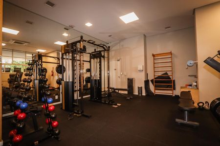 Studio para alugar com 35m², 1 quarto e 1 vaga Studio para alugar com 35m², 1 quarto e 1 vagaÁrea comum - Academia