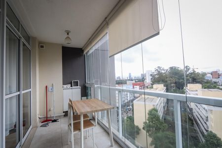 Studio para alugar com 35m², 1 quarto e 1 vaga Studio para alugar com 35m², 1 quarto e 1 vagaVaranda