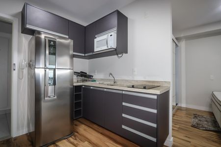 Studio para alugar com 35m², 1 quarto e 1 vaga Studio para alugar com 35m², 1 quarto e 1 vagaCozinha