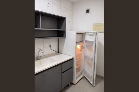 Cozinha de apartamento para alugar com 1 quarto, 36m² em Vila Campanela, São Paulo