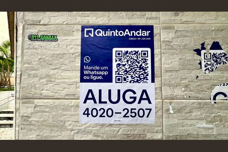 Apartamento para alugar com 33m², 1 quarto e sem vaga Apartamento para alugar com 33m², 1 quarto e sem vagaPlaca
