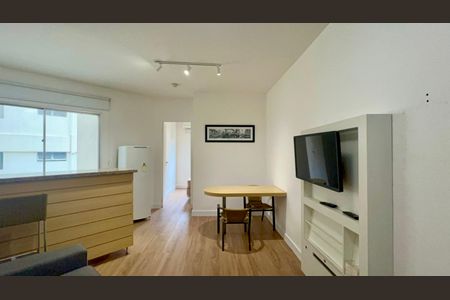 Sala de apartamento para alugar com 1 quarto, 33m² em Pinheiros, São Paulo