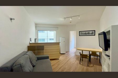 Sala de apartamento para alugar com 1 quarto, 33m² em Pinheiros, São Paulo