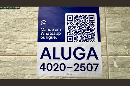 Apartamento para alugar com 33m², 1 quarto e sem vaga Apartamento para alugar com 33m², 1 quarto e sem vagaPlaca
