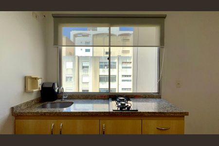 Studio para alugar com 33m², 1 quarto e sem vaga Studio para alugar com 33m², 1 quarto e sem vagaCozinha
