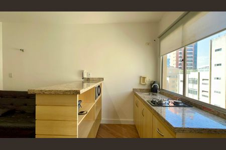 Studio para alugar com 33m², 1 quarto e sem vaga Studio para alugar com 33m², 1 quarto e sem vagaCozinha