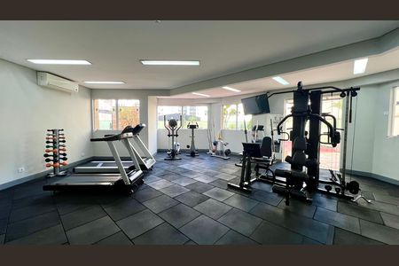 Studio para alugar com 33m², 1 quarto e sem vaga Studio para alugar com 33m², 1 quarto e sem vagaAcademia